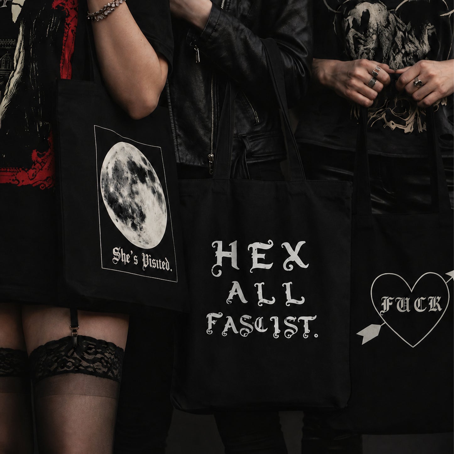 "Shadow Vibe" Tote Bag Series
