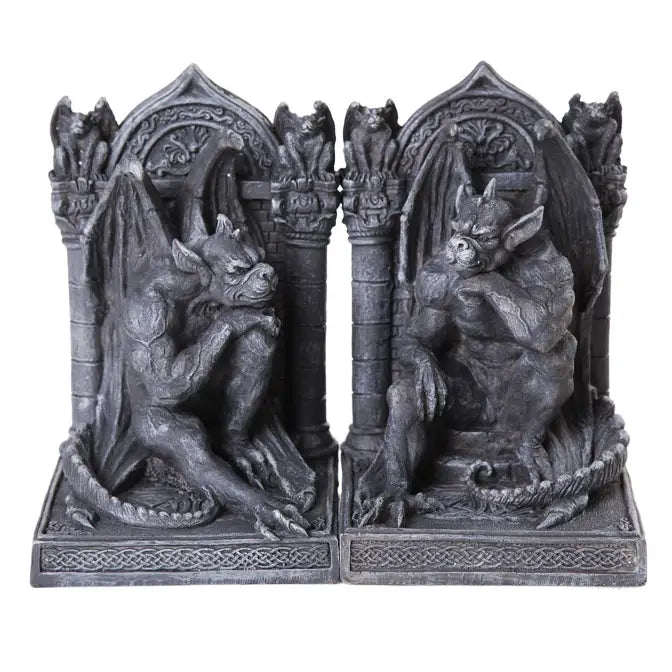 Gargoyle Bookend Set
