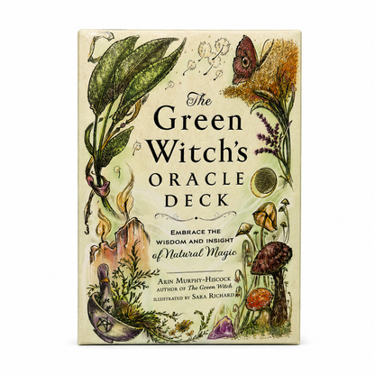 Nature & Wisdom Oracle Cards Set: The Green Witch's Oracle Deck & Woodland Wardens
