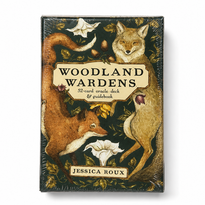 Nature & Wisdom Oracle Cards Set: The Green Witch's Oracle Deck & Woodland Wardens