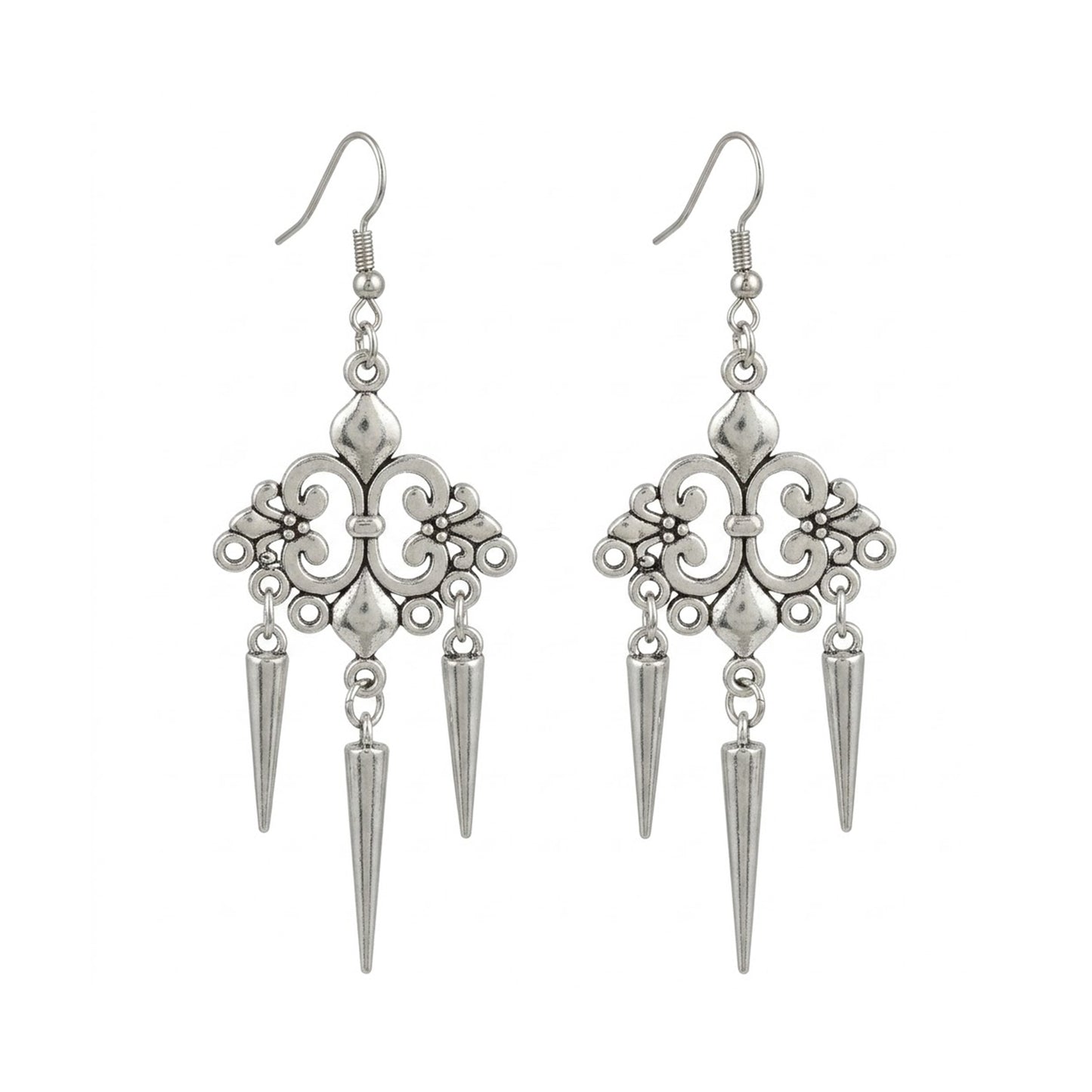 Gothic Spike Earrings