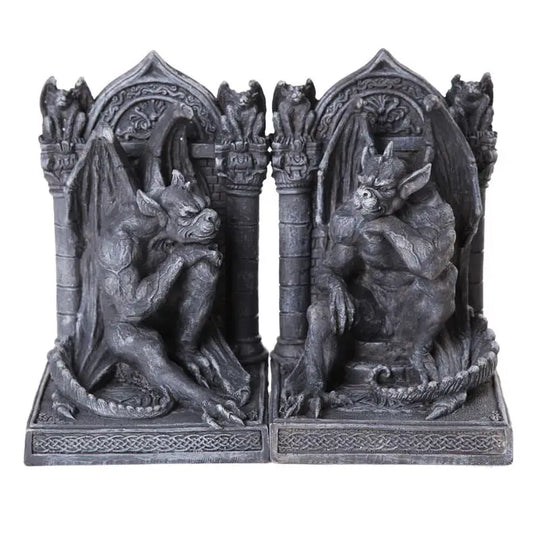Gargoyle Bookend Set